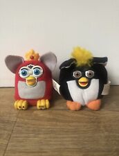Vintage McDonalds Furby Toys Red Shelby Black & White