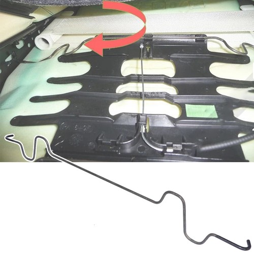 Front seat back lumbar support - front,