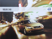 Volvo S40 brochure brochure from 9/2007, 52 pages