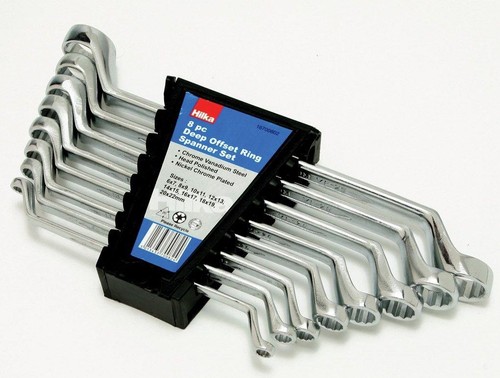 Hilka spanner set 8pc offset - hilka,