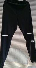 Mens North Face Tracksuit Bottoms Size Small 32 Waist Black Gag Scally Int