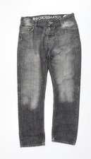 Crosshatch Men's Grey Charcoal