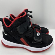 Size uk 7.5 - Nike LeBron Soldier 13 black red 