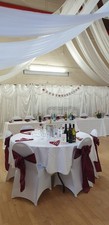 Plain White Chair Covers