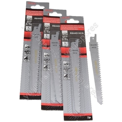 Reciprocating sabre saw blades - reciprocating,