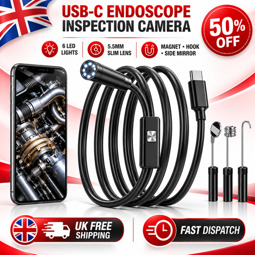 Usb type endoscope borescope - usb,