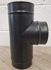 5" Stove Flue Pipe 90° Tee T