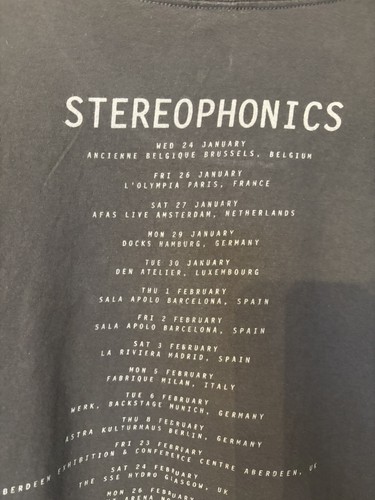 Stereophonics 2018 european - stereophonics,