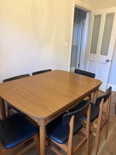 Set Of 6 Vintage 1970s Dining