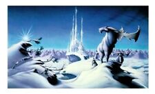 MAGNUM ' Mirador'  official flag.  Album Cover Artwork by Rodney Matthews.  Rock