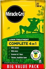 Miracle-Gro Evergreen Complete 4-in-1 Lawn Food Weed & Moss Control 360m2