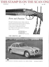 The BRISTOL '405' Saloon Motor Car ADVERT: Original Vintage 1955 Print Ad 704/34