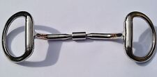 SALE 4" Eggbutt Comfort Snaffle Bit Stainless Steel Copper English Like Myler