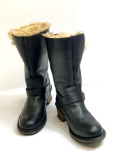 CAT Caterpillar Leather Fur