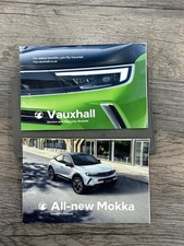 VAUXHALL MOKKA OPEL OWNERS MANUAL AND SERVICE SHEET WITH DEALERS STAMP