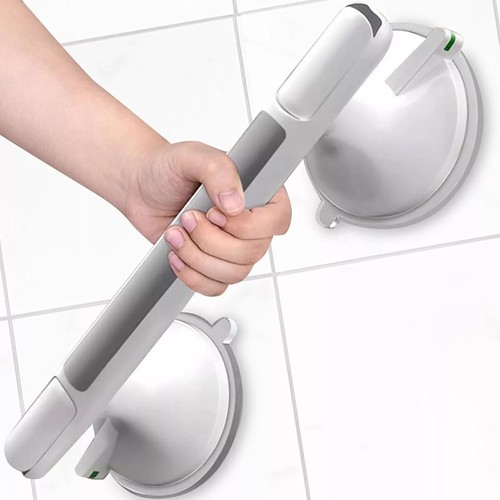 Suction cup bathroom grab - suction,