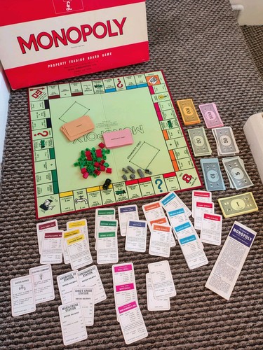 Waddingtons vintage monopoly - waddingtons,