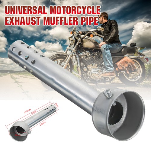 48mm motorcycle angled exhaust - angled,