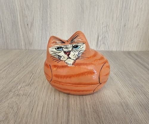 Vintage orange cat paper - vintage,