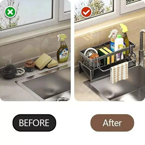 Stainless steel kitchen sink - steel,