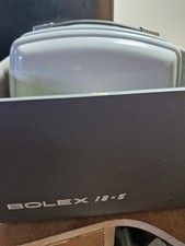 Bolex Paillard 18-5 8mm Movie Projector with Case and manual | UNTESTED 