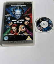 Batman and Robin PSP UMD Feature Film PG - Rare Find - Tested and Working