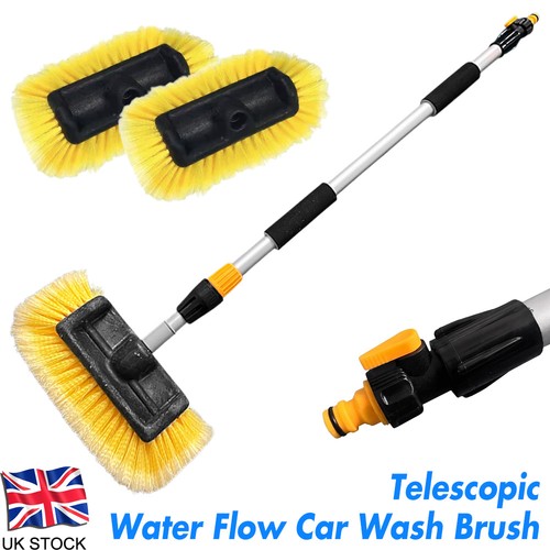 Water fed car - fed, brush