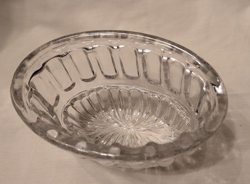 Vintage antique glass jelly - antique,