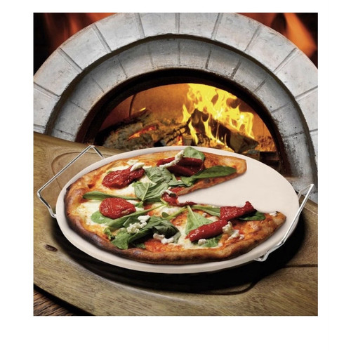 Gusta ceramic pizza stone - pizza,