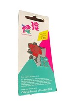 Limited edition 2012 Paralympic Games London Rose Pin Badge v