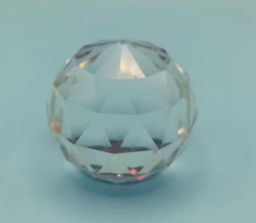 Small glass crystal - glass, faceted