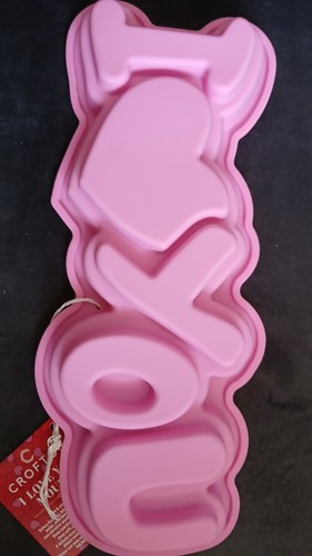 Love you silicone cake - love,