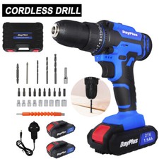 New Cordless Drill Screwdriver 21V 45Nm Electric Drilling Machine with Battery