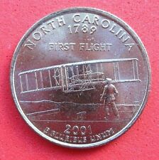 NORTH CAROLINA     2001-D     B/UNC STATE QUARTER COIN