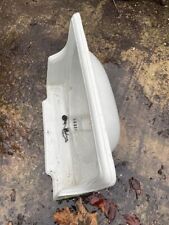 Vintage/Antique:  H Pontifex & Sons - White Wash Basin with sea-shell motif