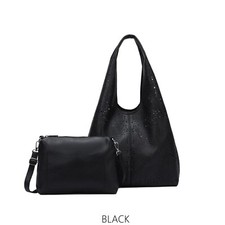 Ladies Slouchy Laser Cut Hobo