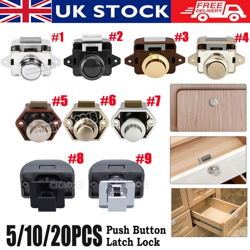 20x push button catch - button, lock