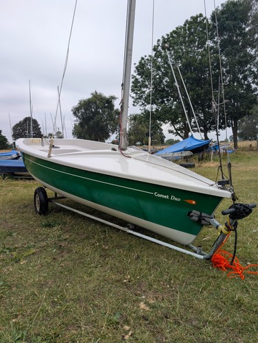 Comet duo sailing dinghy - sailing,