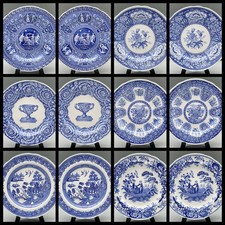 Set 12 SPODE Minty BLUE ROOM