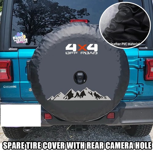Spare tire cover with - spare, camera