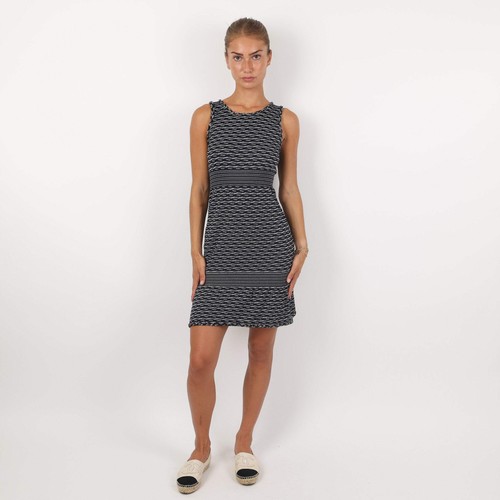 Chanel blue dress size 6 - chanel,