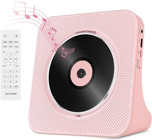 Portable player with - cd,