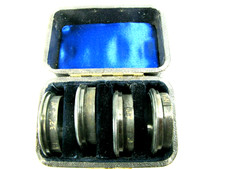 🔰 antique  set of Stereoscopic Photographic Company lenses E