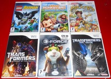 6x Wii Boys Girls Family U 7+