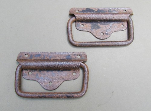 Vintage hardware pair - pair, iron