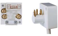 VAT INC - ELECTRAK AP13-WH FUSED PLUG 13A WHITE (12)