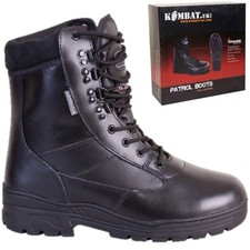 Black army cadet boots - army,