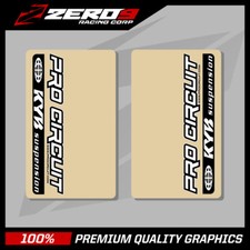KYB UPPER FORK DECALS