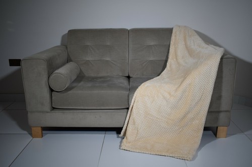 Faux fur throws fleece - fleece, mink