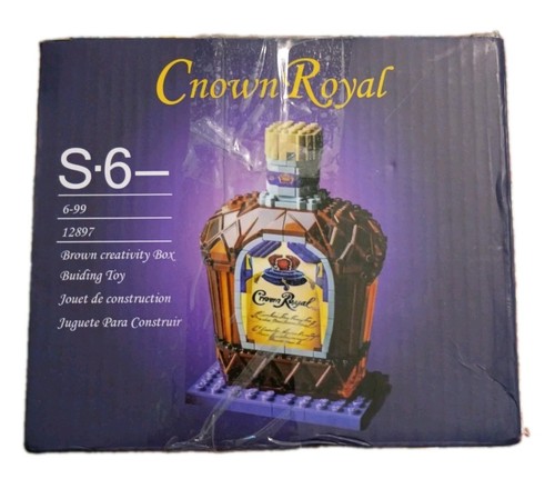 Crown royal whiskey bottle - crown, royal~whiskey